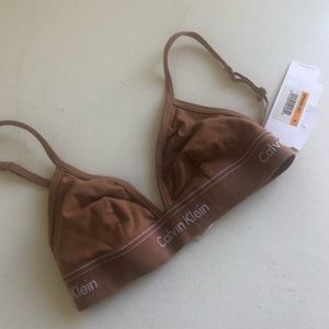Nude Calvin Klein Bra